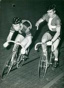 Cycling in Antwerp - Vintage Photograph