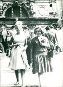 Princess Paola in Venice - Vintage Photograph