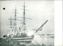 Amerigo Vespucci and the Danish royal yacht "Dannebrog" - Vintage Photograph