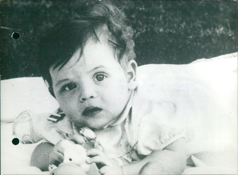 Prince Abdullah from Jordan - Vintage Photograph