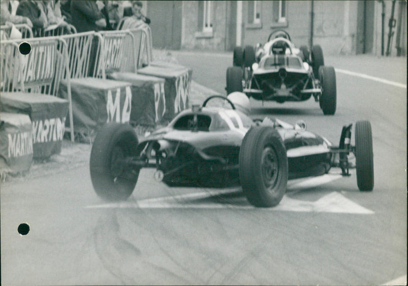 Border Grand Prix in Chimay - Vintage Photograph