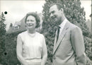 The Grand Duchy and Duchess of Luxembourg. - Vintage Photograph