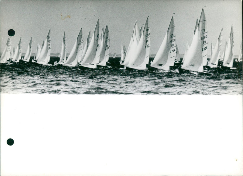 Kiel sailing regatta - Vintage Photograph