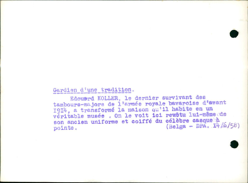 Edouard Koller - Vintage Photograph