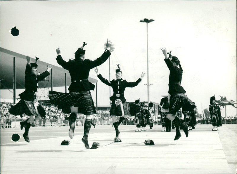 "Band of the Scots Guards" - Vintage Photograph