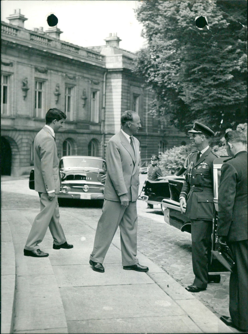 Duke of Edinburgh, King Leopold and Prince Alexander - Vintage Photograph