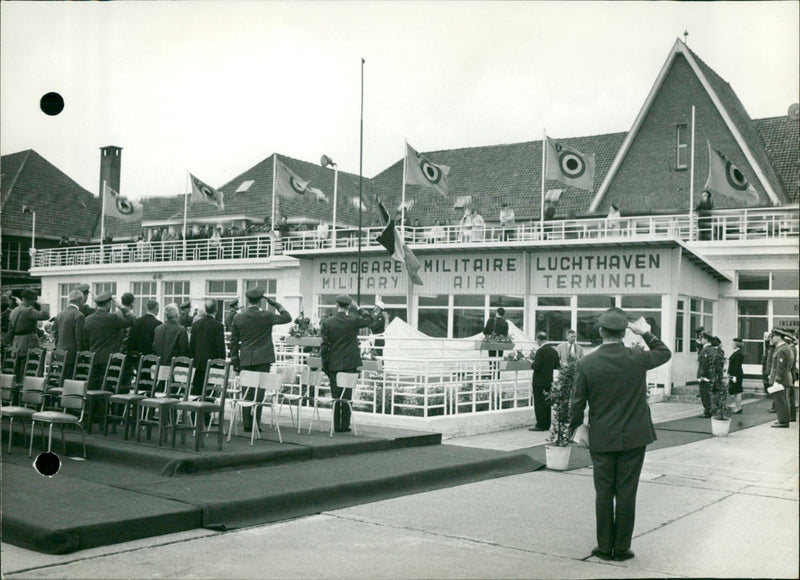 Transport Wing and Communication airport - Vintage Photograph