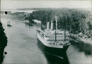 The German liner "Europa" - Vintage Photograph