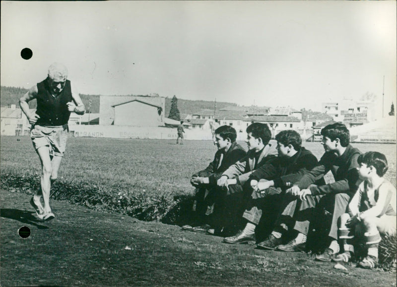 To keep in shape - Vintage Photograph