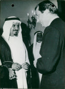 Prince Sultan Ben Abdel Aziz and Prince Albert - Vintage Photograph