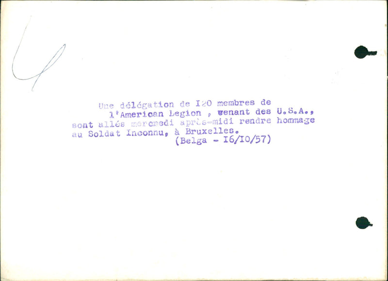 American Legion and the Unknown Soldier - Vintage Photograph