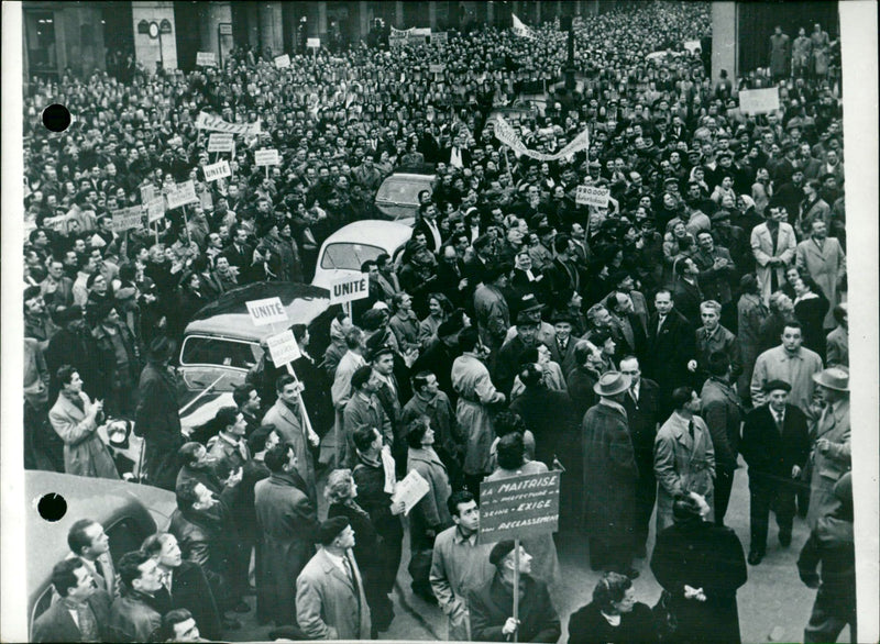 Union Strike - Vintage Photograph