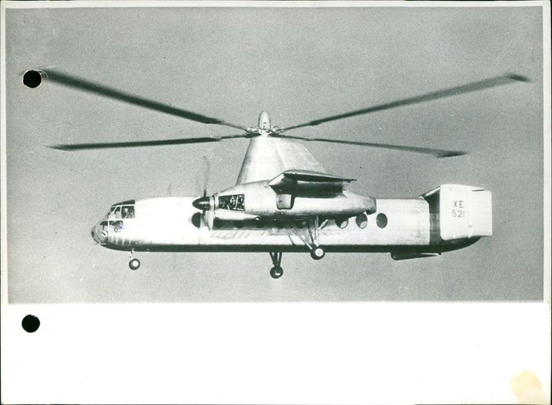 The largest "convertiplane" in the world - Vintage Photograph
