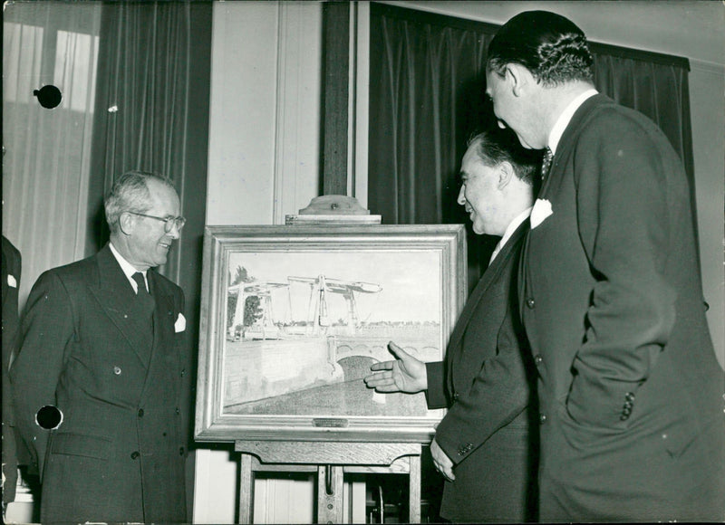 Philip Sprose, Léo Collard, and Olivier Delville - Vintage Photograph