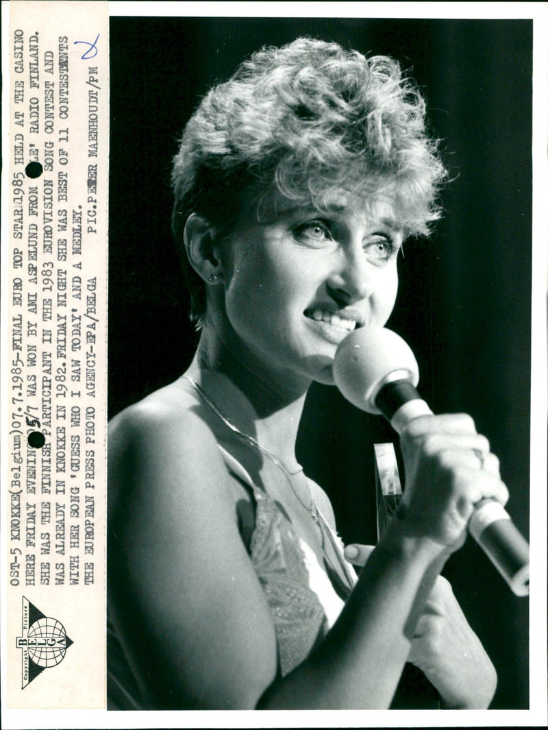 Knokke Cup (Finals) - Vintage Photograph