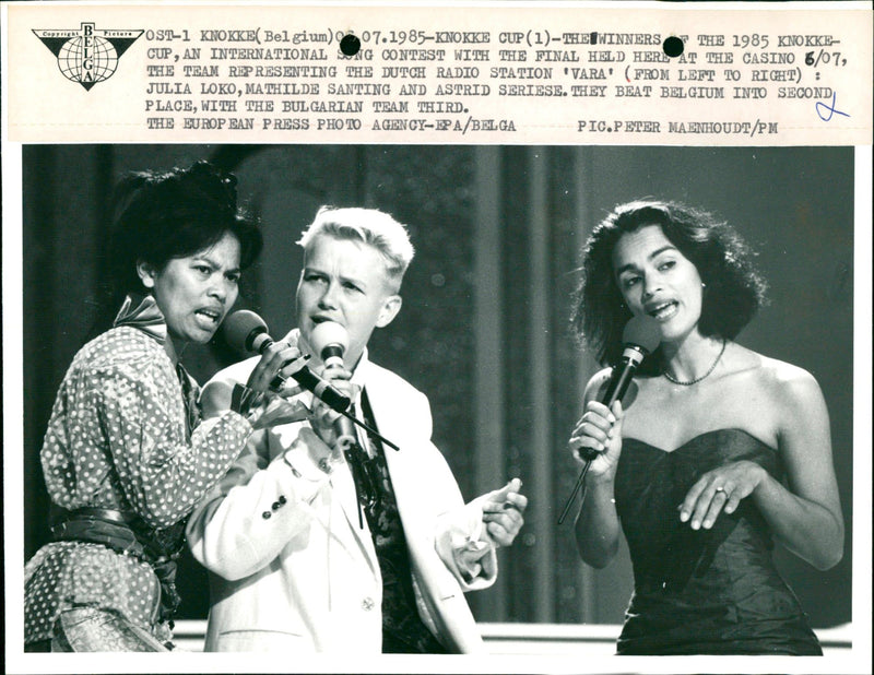 Knokke Cup (Finals) - Vintage Photograph