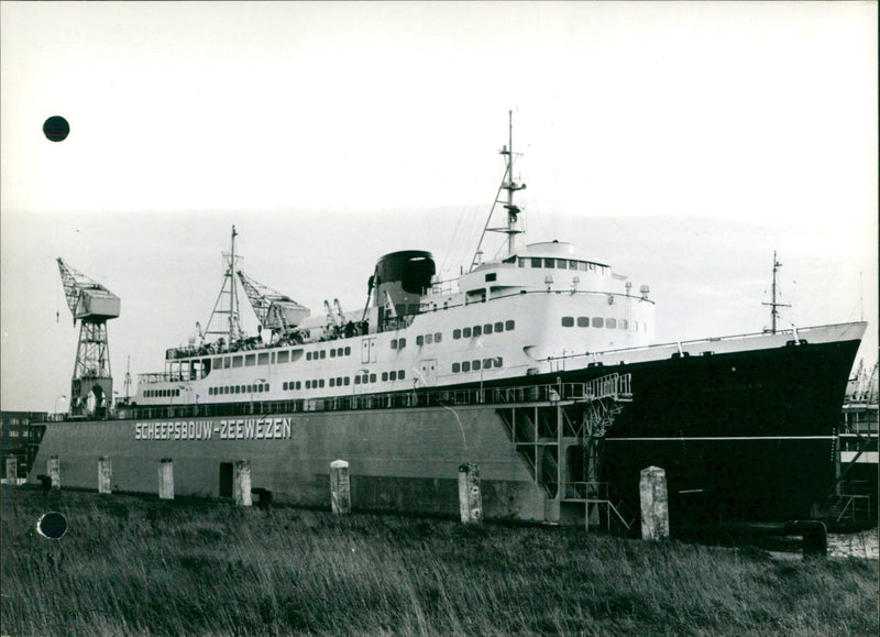 Ostend - Dover line - Vintage Photograph