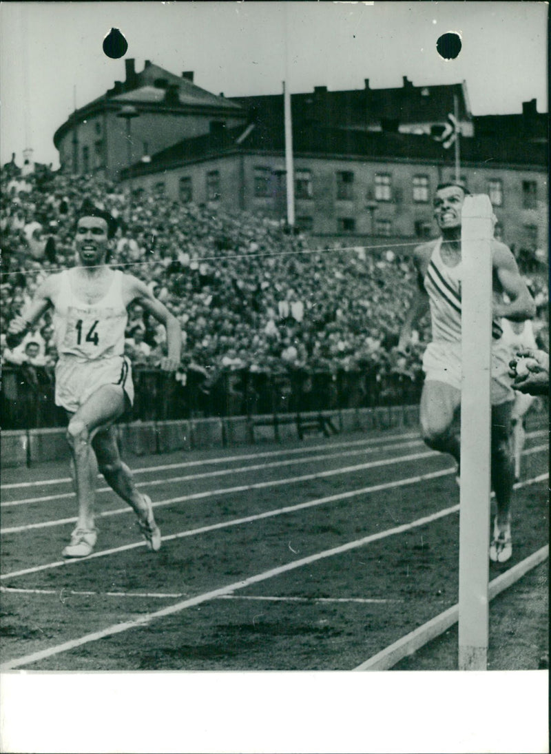 Roger Moens and Courtney - Vintage Photograph