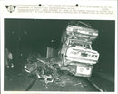 Car crash near Geraadsbergen - Vintage Photograph