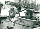 Prince Harald in military maneuvers - Vintage Photograph