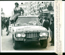Winners of the Tour de Belgique the duo Coulsol/Lopes - Vintage Photograph