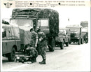 British soldiers having "Tea time" - Vintage Photograph