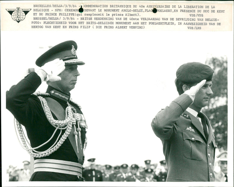 Prince Philippe, Duke of Kent - Vintage Photograph