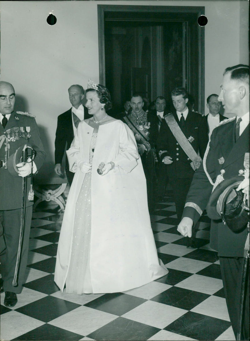 Princess Lilian, King Leopold III, Prince Albert - Vintage Photograph