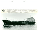 Belgian Tanker "Naess Leopard" - Vintage Photograph
