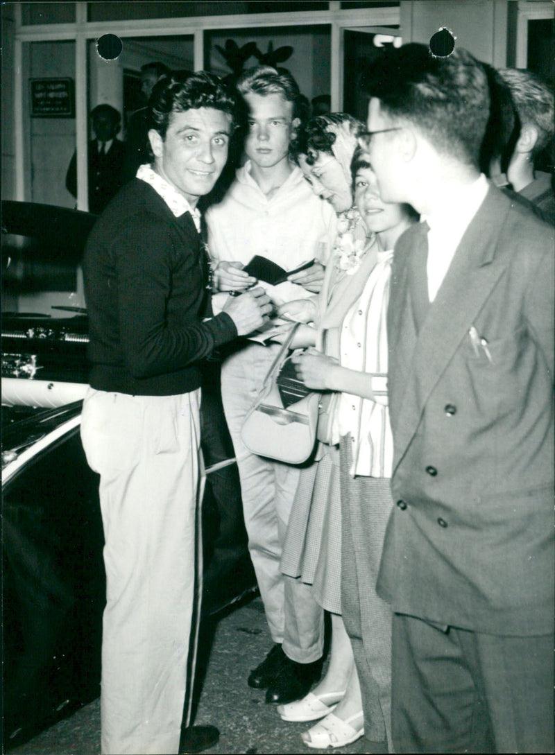 Gilbert Becaud - Vintage Photograph