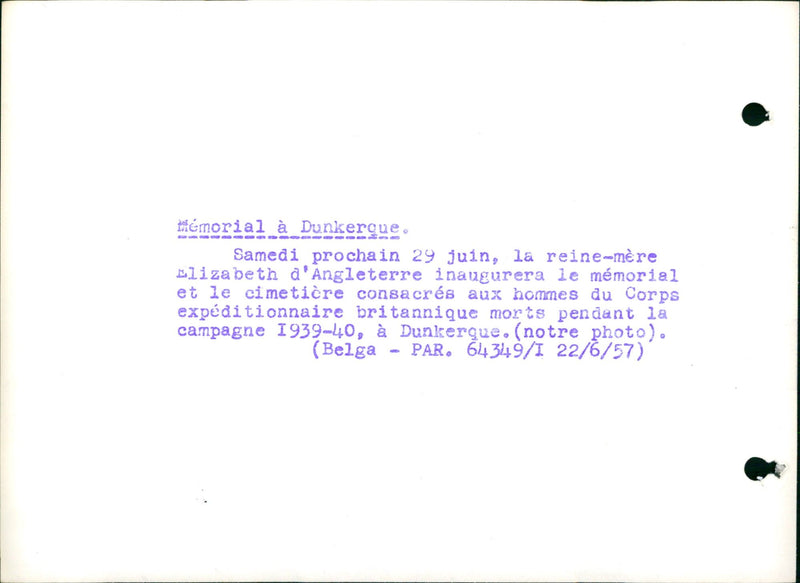 Queen Mother Elizabeth of England - Vintage Photograph