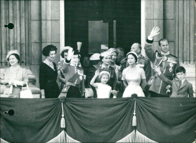 Queen Mother Elizabeth's Birthday - Vintage Photograph