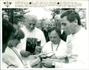 Pope with disabled people - Vintage Photograph