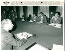 Minister Tindemans & Minister of Sudan - Vintage Photograph