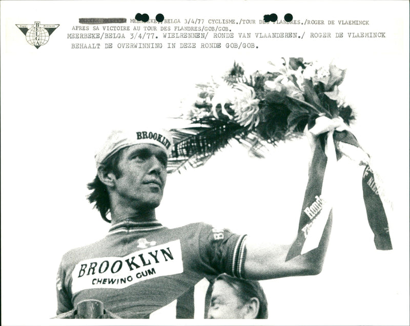 Cycling: Tour of Flanders - Vintage Photograph