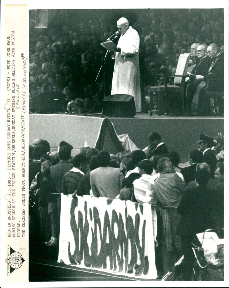 Pope John Paul II - Vintage Photograph