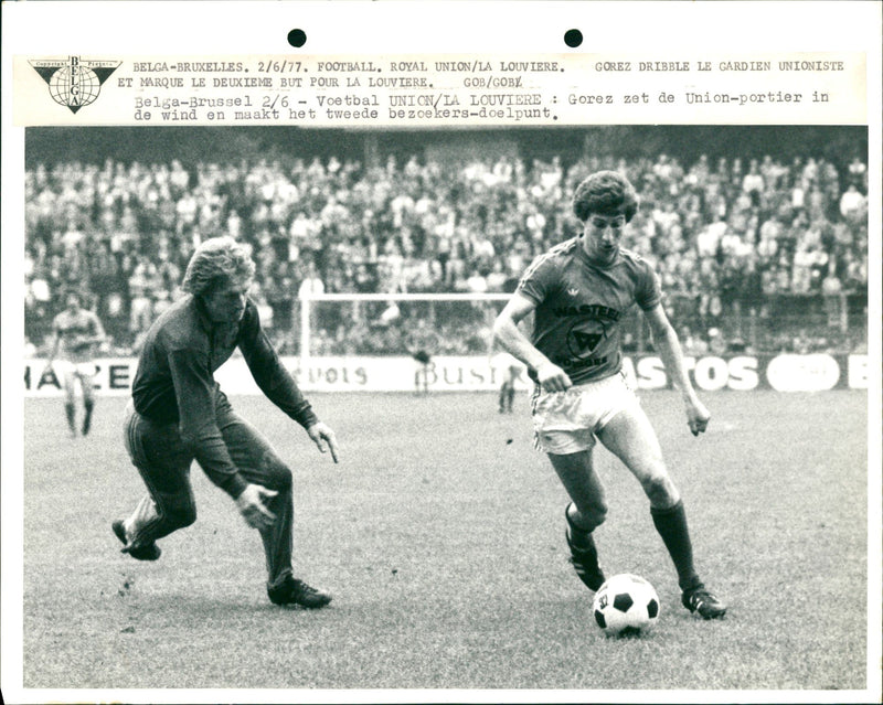 1977 SPORTS ROYAL FOOTBALL - Vintage Photograph