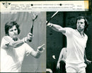 Tennis: International championships of Belgium - Vintage Photograph