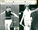 Tennis: International championships of Belgium - Vintage Photograph
