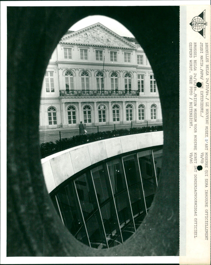 Brussels Museum of Modern Art - Vintage Photograph