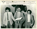 Viane Family wins Shrimp Trophy - Vintage Photograph