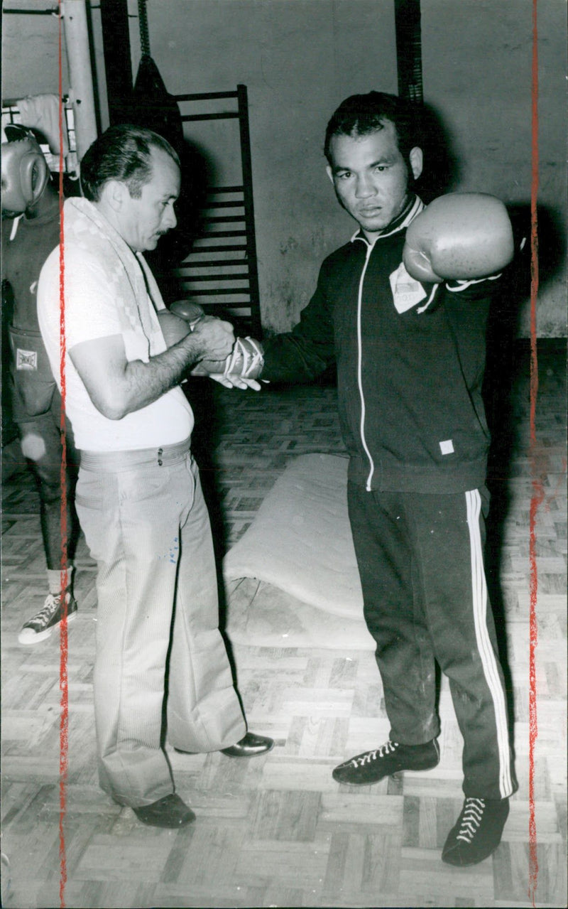 Alfredo Mancano and Juan Medina - Vintage Photograph