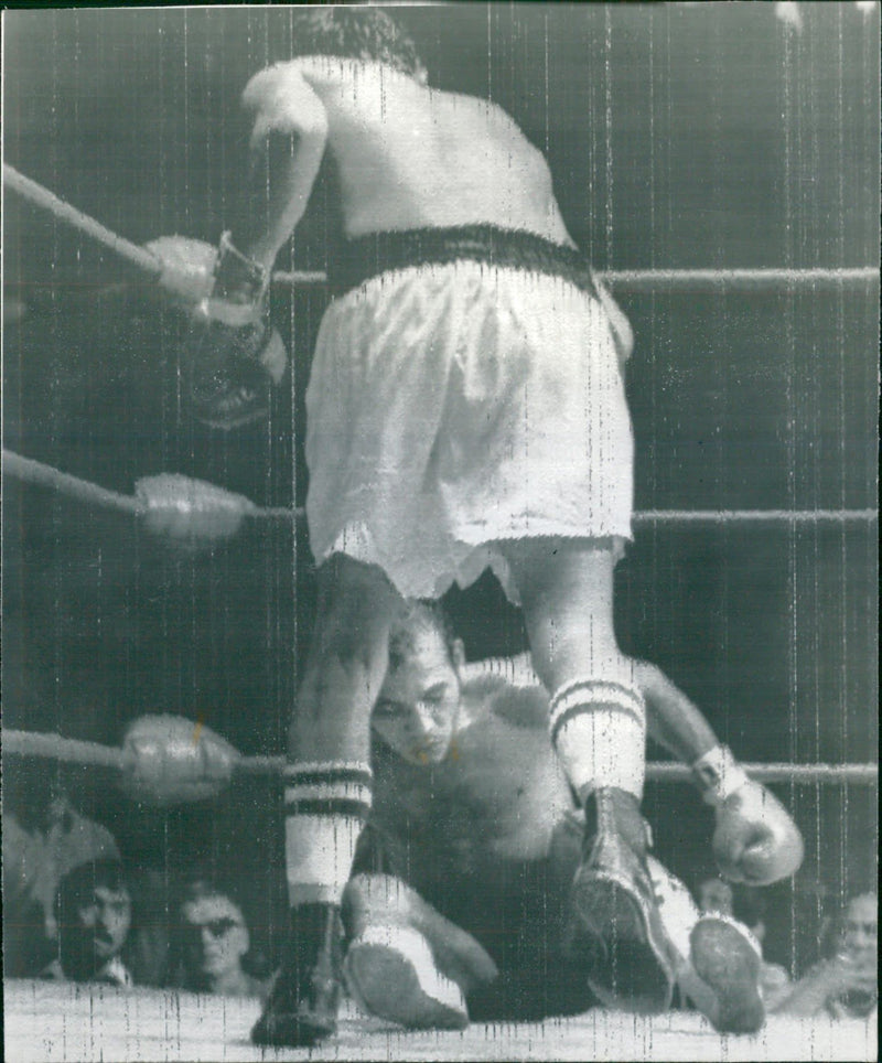 Alfredo Marcano and Bobby Chacon - Vintage Photograph