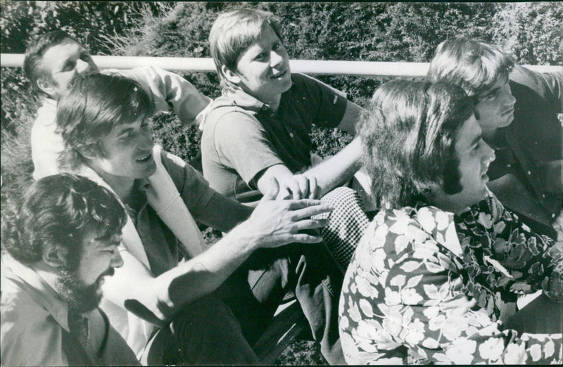 Tennis players - Vintage Photograph