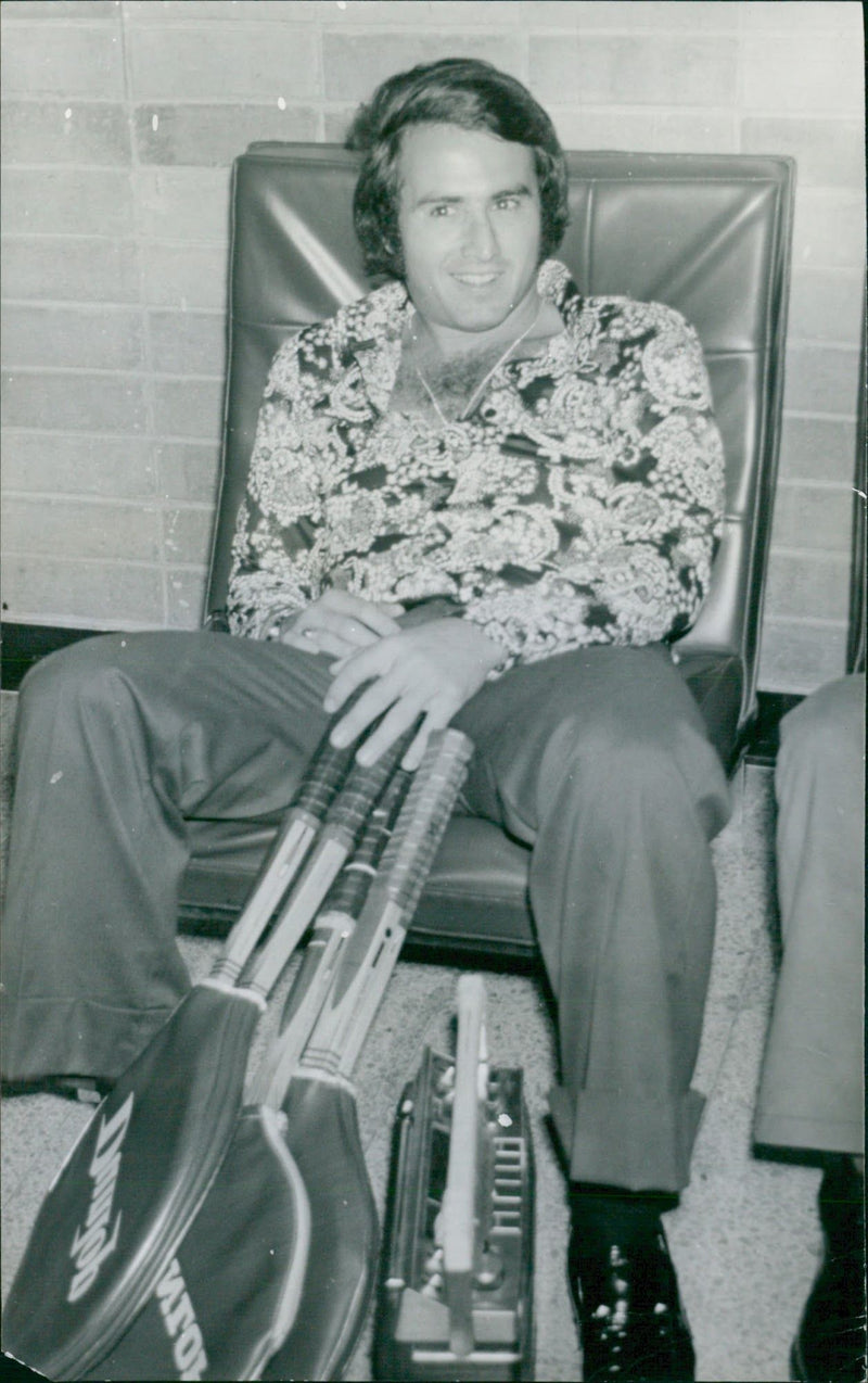 Eddie Dibbs - Vintage Photograph