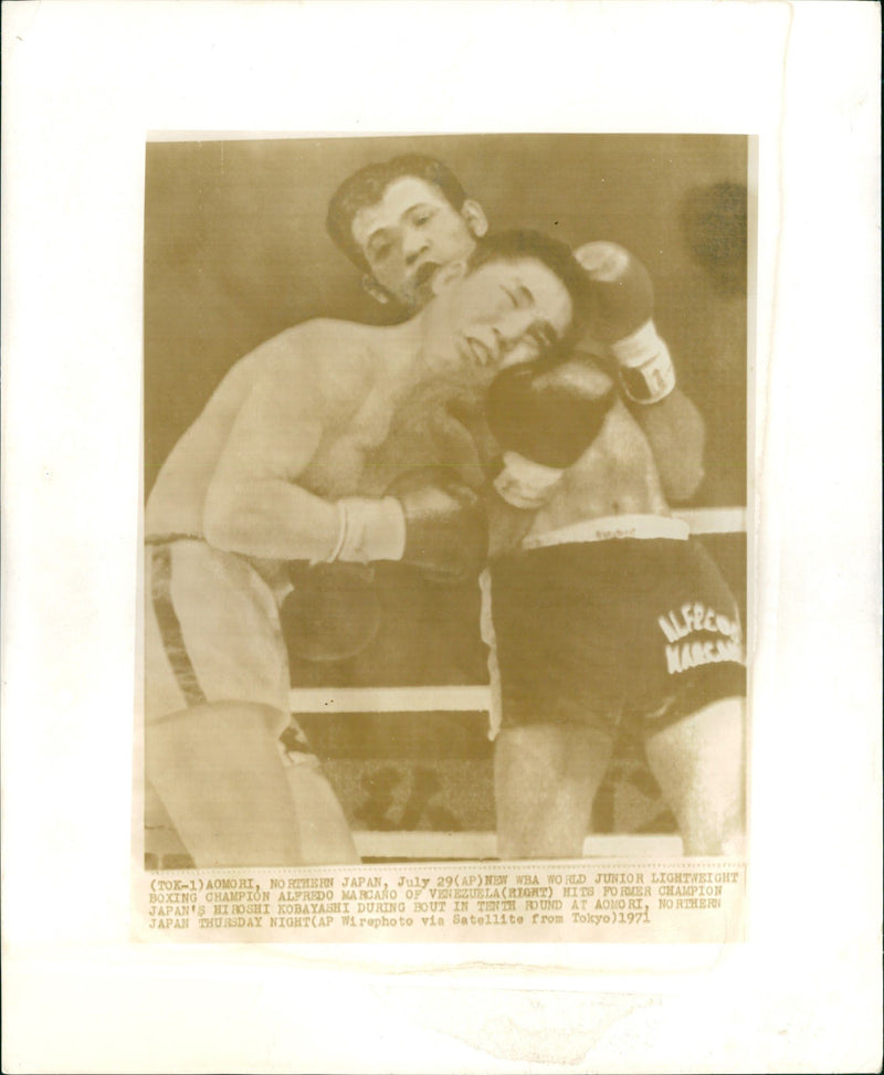 WBA World junior lightweight - Vintage Photograph