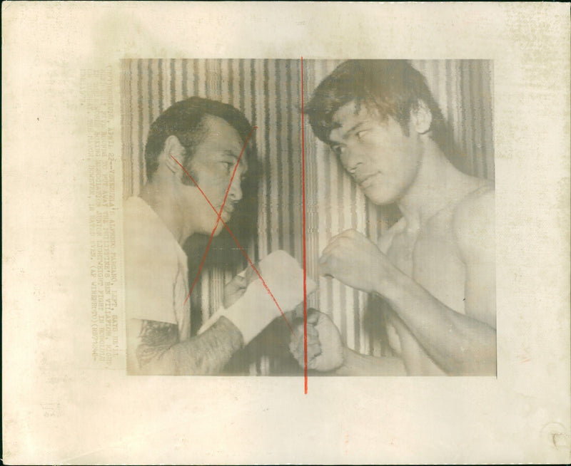 Boxing Junior lightweight - Vintage Photograph