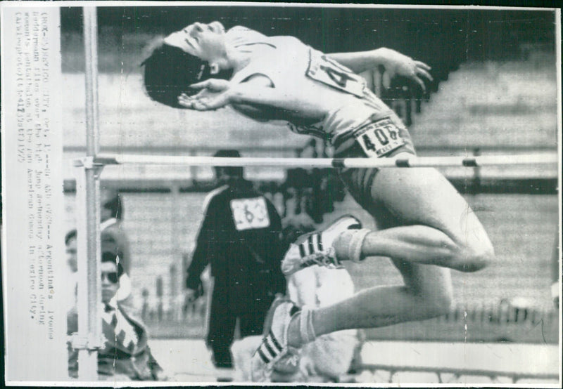 Panamerican Games In Mexico City - Vintage Photograph