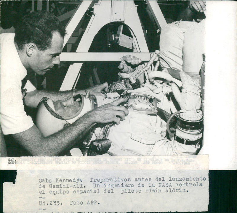 Edwin" Buzz" Aldrin - Vintage Photograph