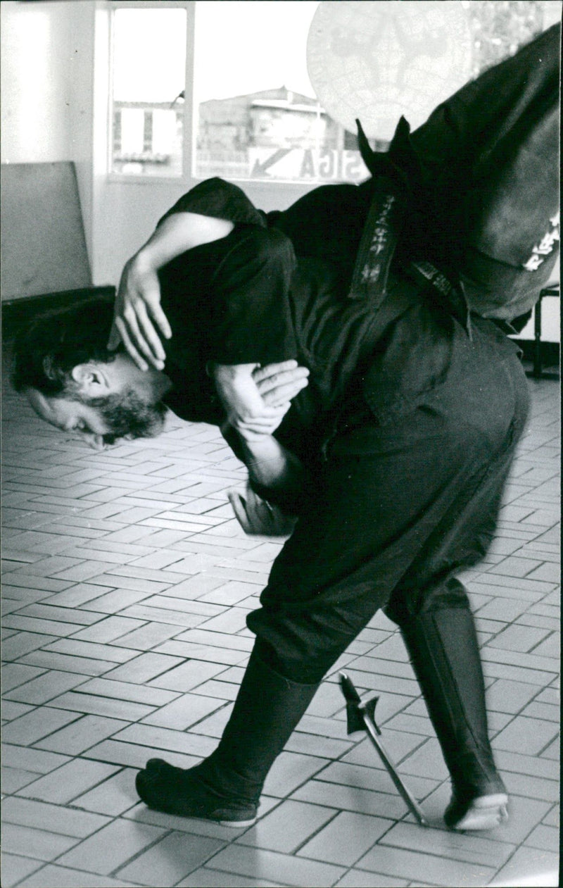 Jiu Jitsu - Vintage Photograph